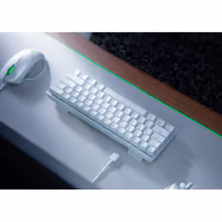 Razer Huntsman Mini clavier USB QWERTY US International Blanc - Vue supplémentaire 4