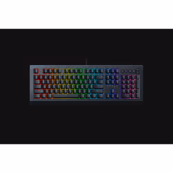 Razer Cynosa V2, Taille réelle (100 %), USB, Clavier à membrane, LED RGB, Noir