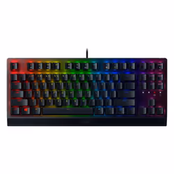 Razer BlackWidow V3 Tenkeyless, Mini, Clavier mécanique, AZERTY, LED RGB, Noir