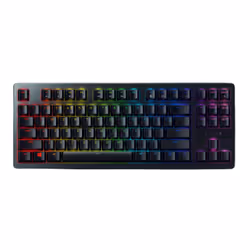 Razer Huntsman Tournament, Sans clé (80 - 87%), USB, Contacteur de touche opto-mécanique, LED RGB, Noir