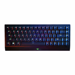 Razer BlackWidow V3 Mini HyperSpeed, 65%, USB + RF Wireless + Bluetooth, Clavier mécanique, LED RGB, Noir