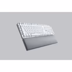 Razer Pro Type Ultra clavier USB + RF Wireless + Bluetooth QWERTY Anglais américain Argent, Blanc