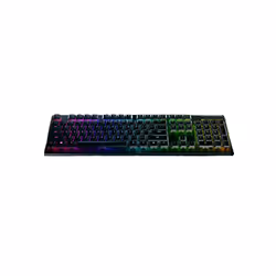Razer Deathstalker V2 Pro, Taille réelle (100 %), USB + Bluetooth, Contacteur de touche opto-mécanique, LED RGB, Noir