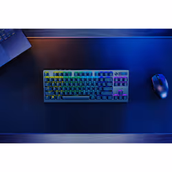 Razer RZ03-04370400-R3G1 clavier USB + RF Wireless + Bluetooth QWERTY Allemand Noir