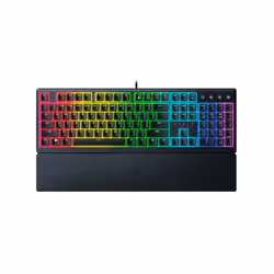 Razer Ornata V3, Taille réelle (100 %), USB, Interrupteur à clé mécha-membrane, QWERTY, LED RGB, Noir