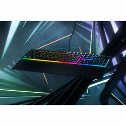 Razer Ornata V3, Taille réelle (100 %), USB, Clavier à membrane, QWERTZ, LED RGB, Noir