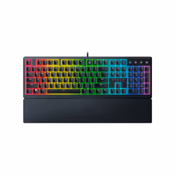 Razer Ornata V3, Taille réelle (100 %), USB, Interrupteur à clé mécha-membrane, QWERTY, LED RGB, Noir