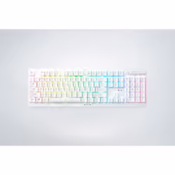 Razer DeathStalker V2 Pro clavier USB + RF Wireless + Bluetooth QWERTY Anglais américain Blanc