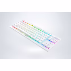 Razer DeathStalker V2 Pro Tenkeyless clavier USB + RF Wireless + Bluetooth QWERTY Anglais américain Blanc