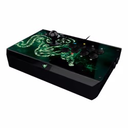 Razer Atrox, Joystick, Xbox One, Avec fil, USB 2.0, Noir, Vert, 4 m