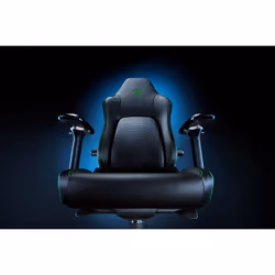 Razer Iskur V2 Fauteuil de gaming Siège rembourré Noir, Vert