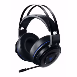 Razer Thresher For PS4, Avec fil &amp;sans fil, Jouer, 12 - 28000 Hz, 402 g, Casque, Noir, Bleu
