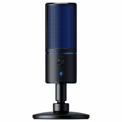 Razer Seiren X - PS4, Microphone de console de jeu, 20 - 20000 Hz, 16 bit, 48 kHz, 17,8 mV/Pa, 110 dB