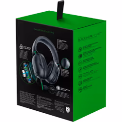 Razer Blackshark V2 X Noir, Vert - Vue supplémentaire 6