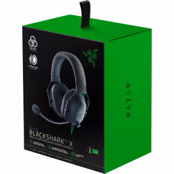 Razer Blackshark V2 X Noir, Vert - Vue supplémentaire 7