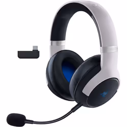 Razer Kaira Pro for PlayStation, Sans fil, Jouer, 20 - 20000 Hz, 368 g, Casque, Blanc