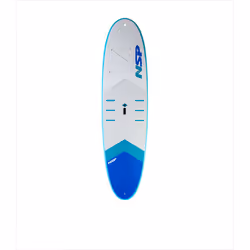NSP HIT Cruiser 10’2”, Planche SUP, Concave V, Bleu, Gris, EVA (Acétate de vinyle d'éthylène), Résine époxy, Fibre de verre,  ...