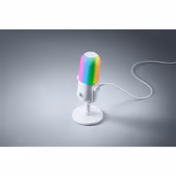 Razer Seiren V3 Chroma Blanc Microphone de PC - Vue supplémentaire 5