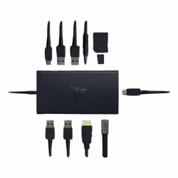 Razer USB-C Dock Avec fil USB 3.2 Gen 1 (3.1 Gen 1) Type-C Noir - Vue supplémentaire 4