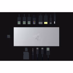 Razer USB 4 Dock USB Type-C 10000 Mbit/s Argent - Vue supplémentaire 5