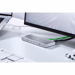 Razer USB 4 Dock USB Type-C 10000 Mbit/s Argent - Vue supplémentaire 6