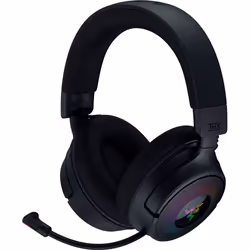 Razer Kraken V4, Sans fil, 12 - 28000 Hz, Jouer, 350 g, Casque, Noir