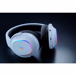 Razer Barracuda X Chroma Casque Gaming Sans Fil 2,4 GHz Bluetooth Noir Blanc - Vue supplémentaire 4