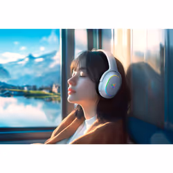 Razer Barracuda X Chroma Casque Gaming Sans Fil 2,4 GHz Bluetooth Noir Blanc - Vue supplémentaire 6