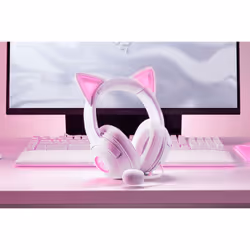 Razer Kraken Kitty V2 Casque Avec fil Arceau Jouer USB Type-A Blanc - Vue supplémentaire 5