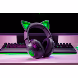 Razer Kraken Kitty V2 BT Casque Sans fil Arceau Jouer Bluetooth Noir - Vue supplémentaire 6