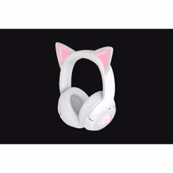 Razer Kraken Kitty V2 BT, Sans fil, 20 - 20000 Hz, Jouer, 325 g, Casque, Blanc