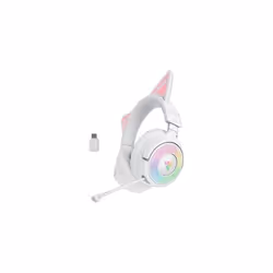 Razer Kraken Kitty V3 Pro - White Casque Avec fil &sans fil Arceau Gaming USB Type-A Bluetooth Blanc - Vue supplémentaire 3