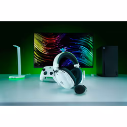 Razer BlackShark V3 Pro Casque Avec fil &sans fil Arceau Gaming USB Type-A Bluetooth Blanc - Vue supplémentaire 2