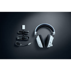 Razer BlackShark V3 Pro Casque Avec fil &sans fil Arceau Gaming USB Type-A Bluetooth Blanc