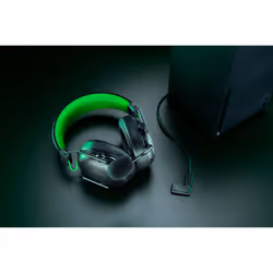 Razer BlackShark V3 X HyperSpeed Casque Avec fil &sans fil Arceau Gaming USB Type-A Bluetooth Noir, Vert - Vue supplémentaire 4