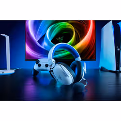 Razer BlackShark V3 X HyperSpeed Casque Sans fil Arceau Gaming USB Type-C Bluetooth Blanc - Vue supplémentaire 7