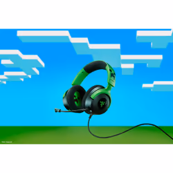 Razer Kraken V4 X Casque Avec fil Arceau Jouer USB Type-C / USB Type-A Noir, Vert - Vue supplémentaire 5
