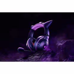 Razer Kraken Kitty V2 - Pokemon Gengar Ed. Casque Avec fil Arceau Gaming USB Type-A Rose - Vue supplémentaire 4