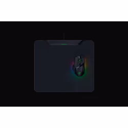 Razer HyperFlux V2, Noir, Monochromatique, Caoutchouc, Base antidérapante, Tapis de souris de jeu