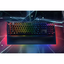 Razer BlackWidow V4 Pro, Taille réelle (100 %), USB, Clavier mécanique, QWERTZ, LED RGB, Noir