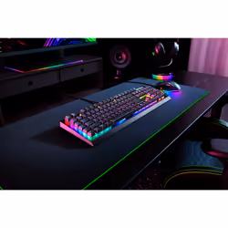 Razer BlackWidow V4 X clavier USB QWERTY Allemand Noir