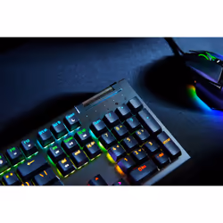 Razer BlackWidow V4 X clavier USB QWERTY Allemand Noir