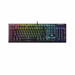 Razer BlackWidow V4 X, Avec fil, USB, Clavier mécanique, QWERTY, LED RGB, Noir