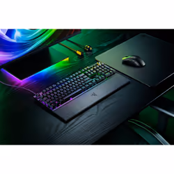 Razer Huntsman V3 Pro 8KHz Clavier filaire QWERTY Allemand rétroéclairé gaming Noir - Vue supplémentaire 7