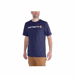 T-Shirt MC Core Logo CARHARTT - S1 103361 - Manches courtes Col tricot Coutures bord à bord pour une meilleure tenue Pas d’ét ...