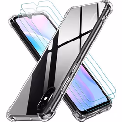 Film de protection décran - Xiaomi - Redmi 9A - Lot de 3 - Verre trempé - 03 mm dépaisseur