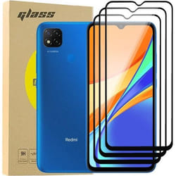 Film Protecteur - Xiaomi - Redmi 9C - Verre Trempé 9H - 3 Pièces - Ultra Résistant 03mm