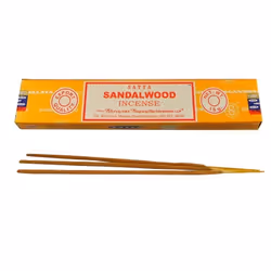 Encens - Nag Champa - Sandalwood - 15 bâtonnets - 15 grammes - Mixte