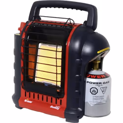 Description générale Le chauffage à gaz portatif Mr. Heater F232005, également connu sous le nom de Portable Buddy, est un ap ...