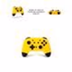 Nintendo SWITCH Manettes SWITCH Manette BT Pika et câble de charge 1M - BT Controller Pika